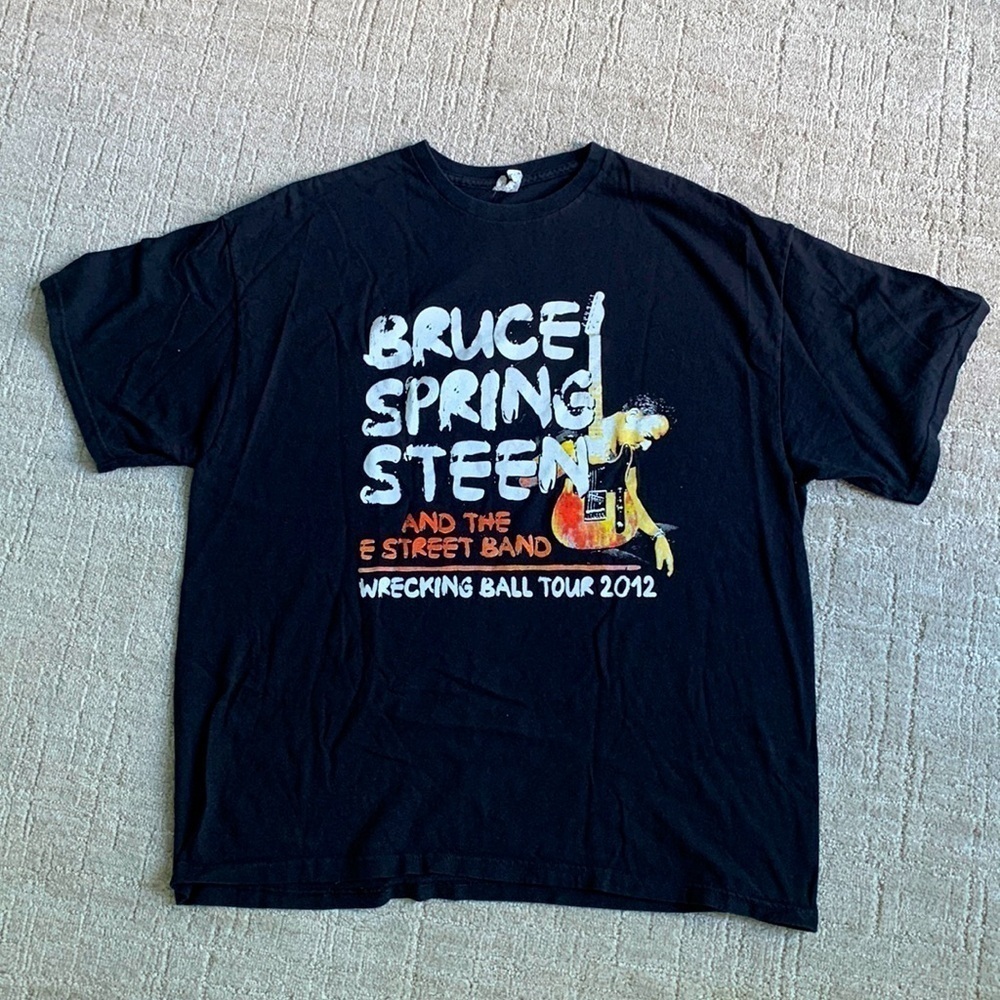 Bruce Springsteen and the E Street Band Wrecking Ball Tour 2012 Short Sleeve Tee